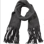 Lucky Brand Brushed Solid Gray Scarf Photo 0