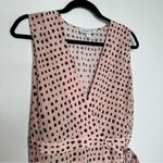 Amour Vert  Ivy Washable Silk Dress in Valencia Dot Pink Photo 3