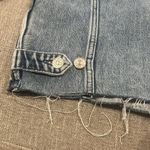 Paige  Denim Rowan Jacket Womens XS Raw Hem Blue Jean Pockets Photo 5