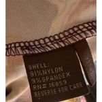 J. McLaughlin  Paisley Shirt Stretch Pullover Made in‎ USA 3/4 Sleeve Sz Large Photo 7