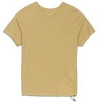 Lululemon  athletica Lightweight Cinched Hem Hiking T-Shirt  Golden Sand-Size 10 Photo 0