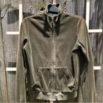 Juicy Couture  Y2K Green Velour Zip Tracksuit Top M Photo 2