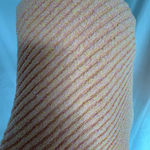 ZARA Women's  Peach orange Ribbed Knit Sleeveless Dress Size L Photo 15