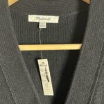 Madewell Black Wool Blend V-Neck Slim Fit Button Front Cardigan Sweater Size XXS Photo 7