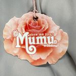 Show Me Your Mumu ‎ Caitlin Ruffle Maxi Dress XS Champagne Bridesmaid Wedding Photo 3