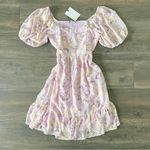 new with tags 41 hawthorne ausha puff sleeve dress in light purple Size XS Photo 1