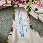 Hanky Panky  Ruffle Trim V-Cut Bikini Bottom Botanical Treasures Floral‎ Blush L Photo 4