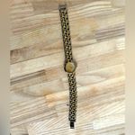 Bulova Caravelle by Ladies Watch Vintage Two-Tone Weave Bracelet Gold-Tone Dial Photo 4
