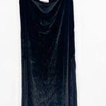 Kathryn Bowen Black Velour Midi Skirt Size 2 Photo 1