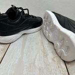 FILA Womens Sz 9 Black Disarray Sneakers Lug Soles Runners Trainers Gym Shoes Photo 7