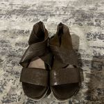 Eileen Fisher  Brown Sport Wrap Sandal Sneakers Size 6.5 US Photo 1