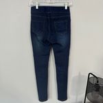 JVINI Fashion Distressed Jeggings Jean Leggings w/ Pockets Women's Size Small Photo 1