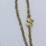 Handmade Bronze-Tone Multicolor Glitter Sparkle Rhinestone Necklace Photo 4