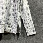 Pink Lily  Sweatshirt Womens Small Multicolor Leopard Print Stretch Side Slit Photo 5