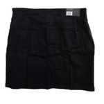 S.C. CO New with Tags Black Denim Pencil Skirt with Pockets! Size L Photo 1