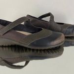 Naot Brown Croc Leather Luga Mary Jane Slip On Flats Photo 2