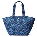 Victoria's Secret Victoria’s Secret Blue Tie Dye Weekender Tote Bag Large Nwt Photo 1