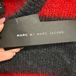 Marc by Marc Jacobs  Red and Black Striped Crewneck Sweater Photo 4