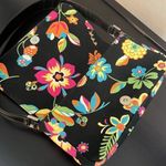 Guess  mini bag, canvas with floral print, RARE! 9”x5” Photo 9