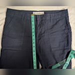 Frank & Eileen  Jameson Jogger Pant Cotton/Flax Blend Womens 10 Navy Photo 4
