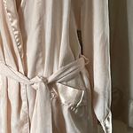 Victoria's Secret Victoria’s Secret Gold Label Cream Silk Robe Photo 8