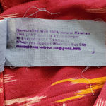 Lila Red Lightweight Tribal Print Pants S Photo 7