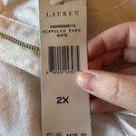 Ralph Lauren Lauren White Lounge Jacket RL Logo Crest Vintage Acapulco NWT 2X Photo 9