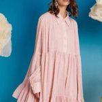 Sister Jane Solar Sands
Shirtdress pink nwot Pearl button sequin mini $138 xs Photo 0