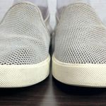 Vince Blair light gray leather perforated slip on sneakers Size 8 Photo 5