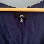 Urban Outfitters UO Lucca black floral zip up lace up romper Photo 6