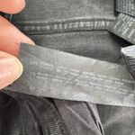 ZARA  Jeans Womens 30‎ Black Coated Skinny Denim Pants Modern Classic Grunge Photo 5