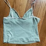 Brandy Melville /john galt sage green amara lace tank top Photo 2