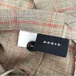 Akris  Wool Multicolor Plaid Pants Size 4 Photo 4