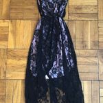 Lace Black Dress Size M Photo 0
