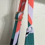 Anne cole Women’s  Tankini Top Tropical Print Cross Straps Size Large Photo 2