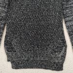 Stitch Fix Madison Lilly Black Open Knit Crewneck Sweater Women's Size Small Photo 3