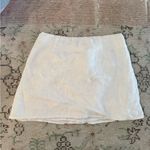 Princess Polly  SELBY MINI SKIRT WHITE Photo 3