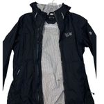 Mountain Hardwear  Lightweight Windbreaker Jacket Womens Sm Black Zip Outdoor Photo 2