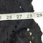 Free People Summer Lovin Top Black Linen Blend Oversized  Blouse small Photo 8