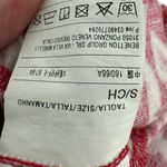 United Colors Of Benetton Women's Linen Pull On Printed Pants Pink Size Small Photo 3