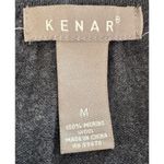 Kenar  Wool Grey Button Up Sweater w/ Pockets Cardigan Professional Size Medium Photo 7