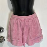 ZARA  Pink Cargo Shorts Relaxed Fit Photo 0