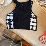 Spalding  Black and White Tie-Dye Tank Top small Photo 2