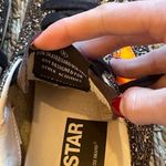 Golden Goose Superstar Sneaker in Black Gold Glitter & Fluo Star | SZ 36 Photo 6