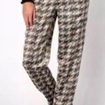 Isaac Mizrahi Live! Women's Size Med Tall Cargo Pant Sateen Houndstooth A624660 Photo 1