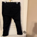 Torrid  Women’s 12R Black Utility Pants Roll Cuff Snap Hem Straight Leg Gorpcore Photo 2