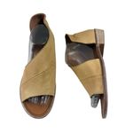 Free People * Mont Blanc Sandal Womens Size 41 Tan Leather D'Orsay Slip On Shoe Photo 5