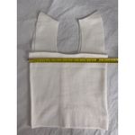 Womens Sleeveless Knit Tank Top Button Front Square Neck Casual‎ Top size s White Photo 2