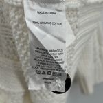 Quince  White Oversized Cable Knit Organic Cotton Cardigan Sweater Women's Sz S Photo 4