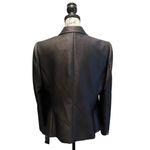 Anne Klein Ann Klein Suit Jacket Blazer Charcoal Gray Size 14 Sheen NWT Executive Office Photo 3
